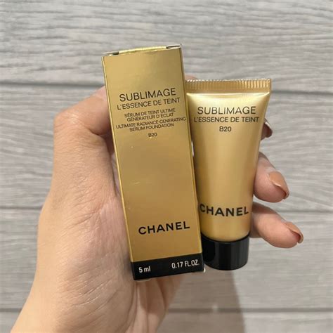 chanel sublimage l'essence de teint b20|chanel foundation for mature skin.